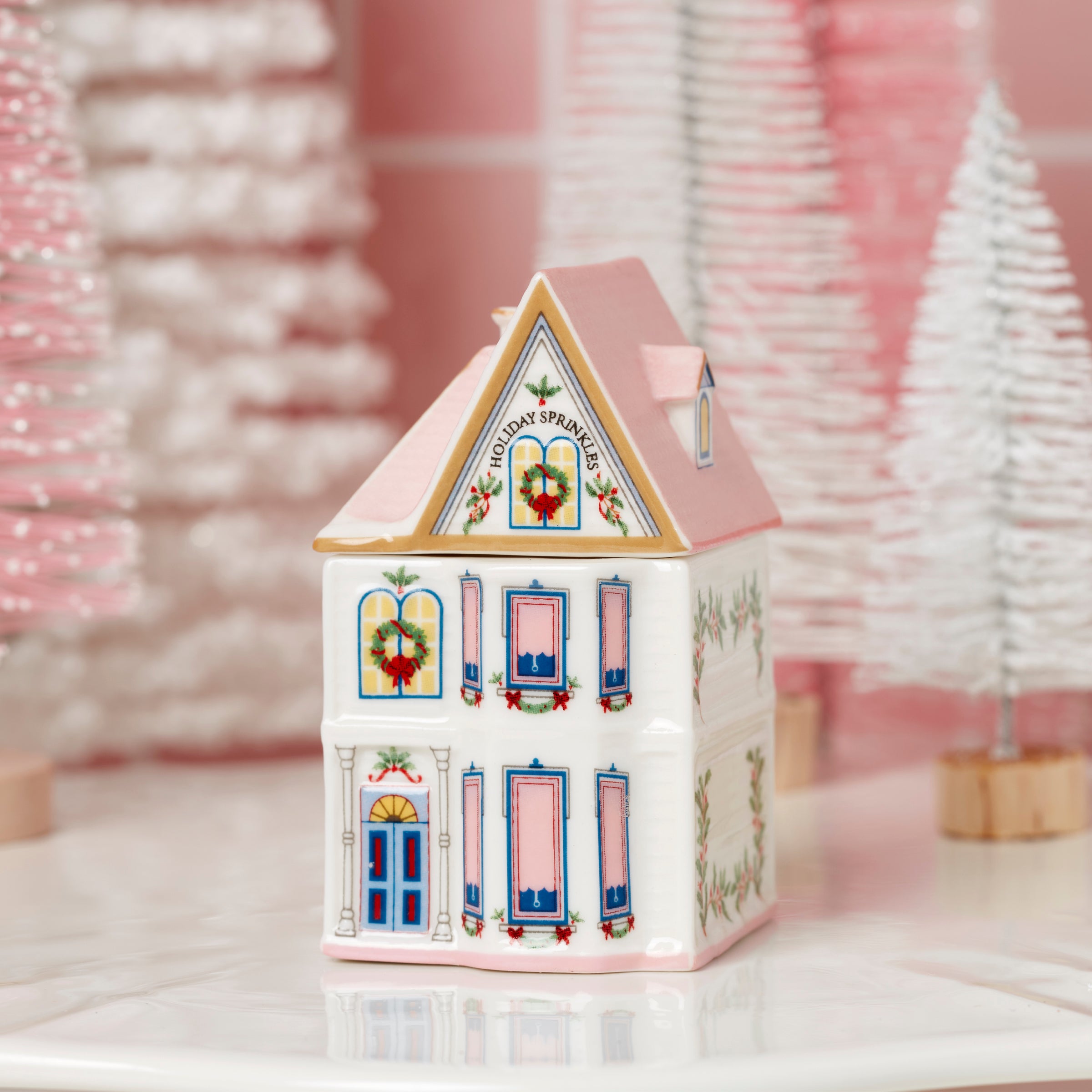 Lenox Spice Village 6-Piece Christmas Spice Jar Set – Lenox
