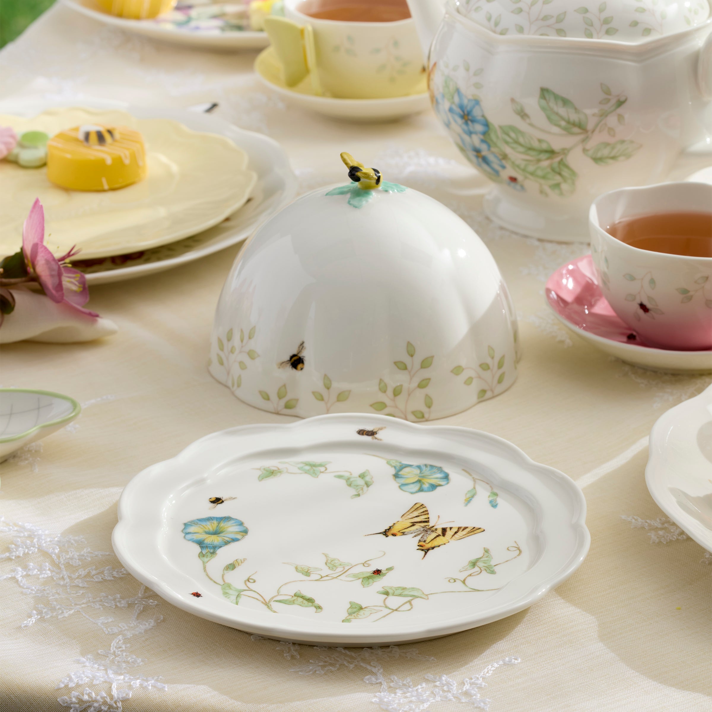 Butterfly Meadow Covered Butter Dish – Lenox Corporation