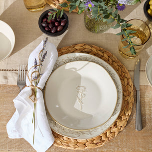 Homespun 12-Piece Dinnerware Set