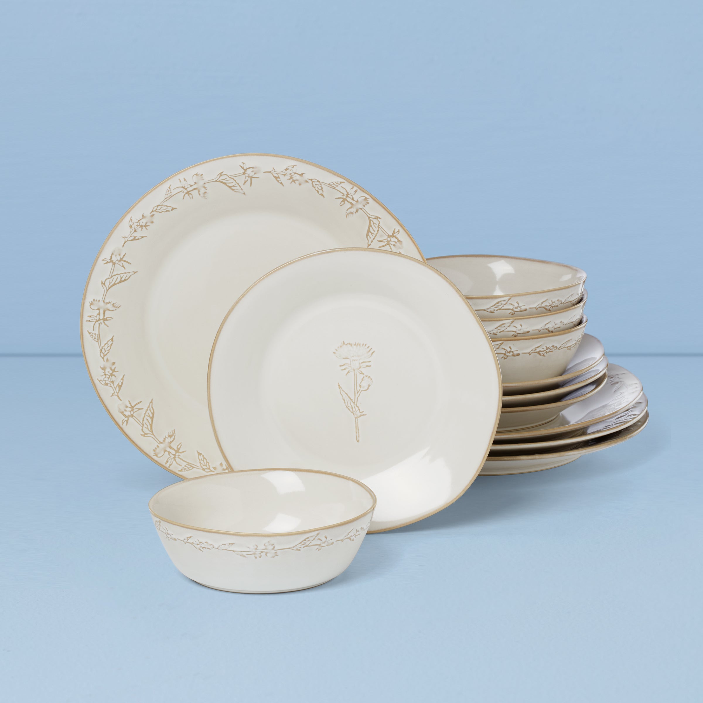 24 Seven White 18-Piece Dinnerware Set – Lenox Corporation