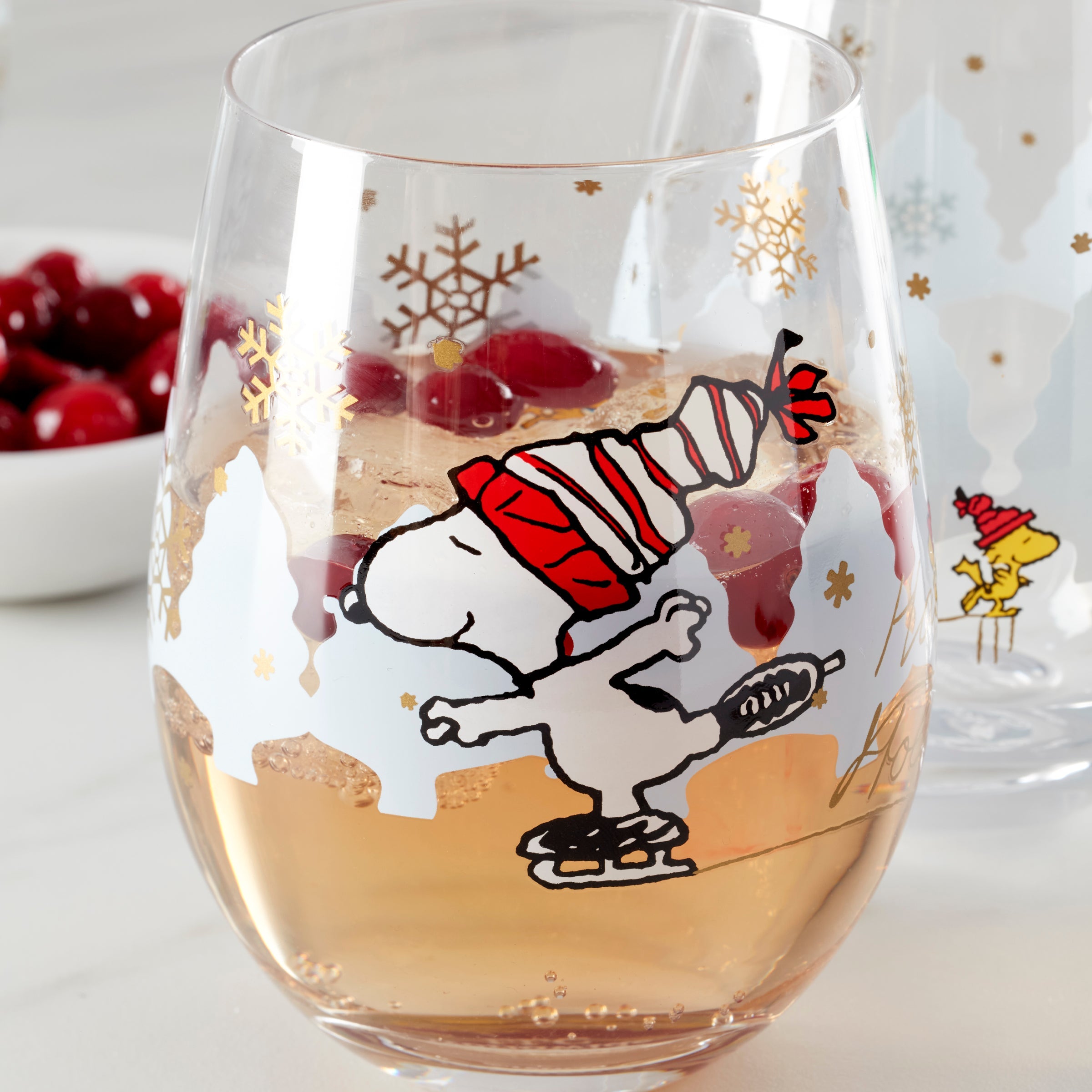 Snoopy Christmas Skating Tumblers, Set of 4 – Lenox Corporation