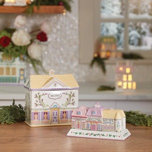 Lenox Spice Village Covered Butter Dish