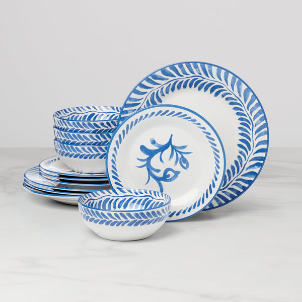 Solear Blue 12-Piece Dinnerware Set – Lenox Corporation