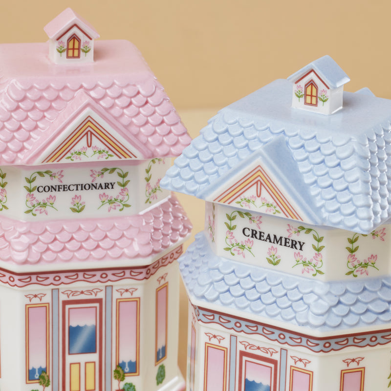 DTOC Lenox Village Sugar & Creamer