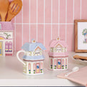 DTOC Lenox Village Sugar & Creamer