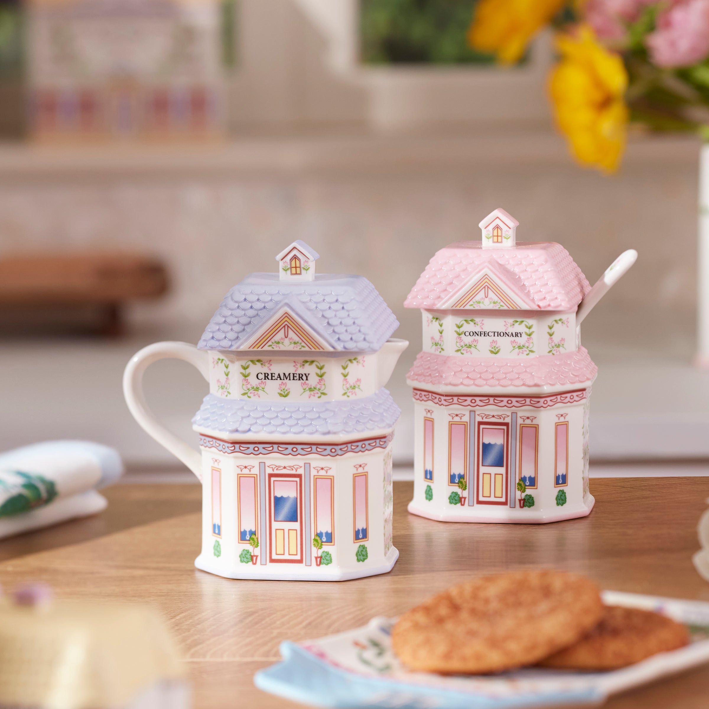 Lenox Spice Village Sugar & Creamer Set – Lenox Corporation