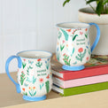 First Blooms Mugs S/2, Blue