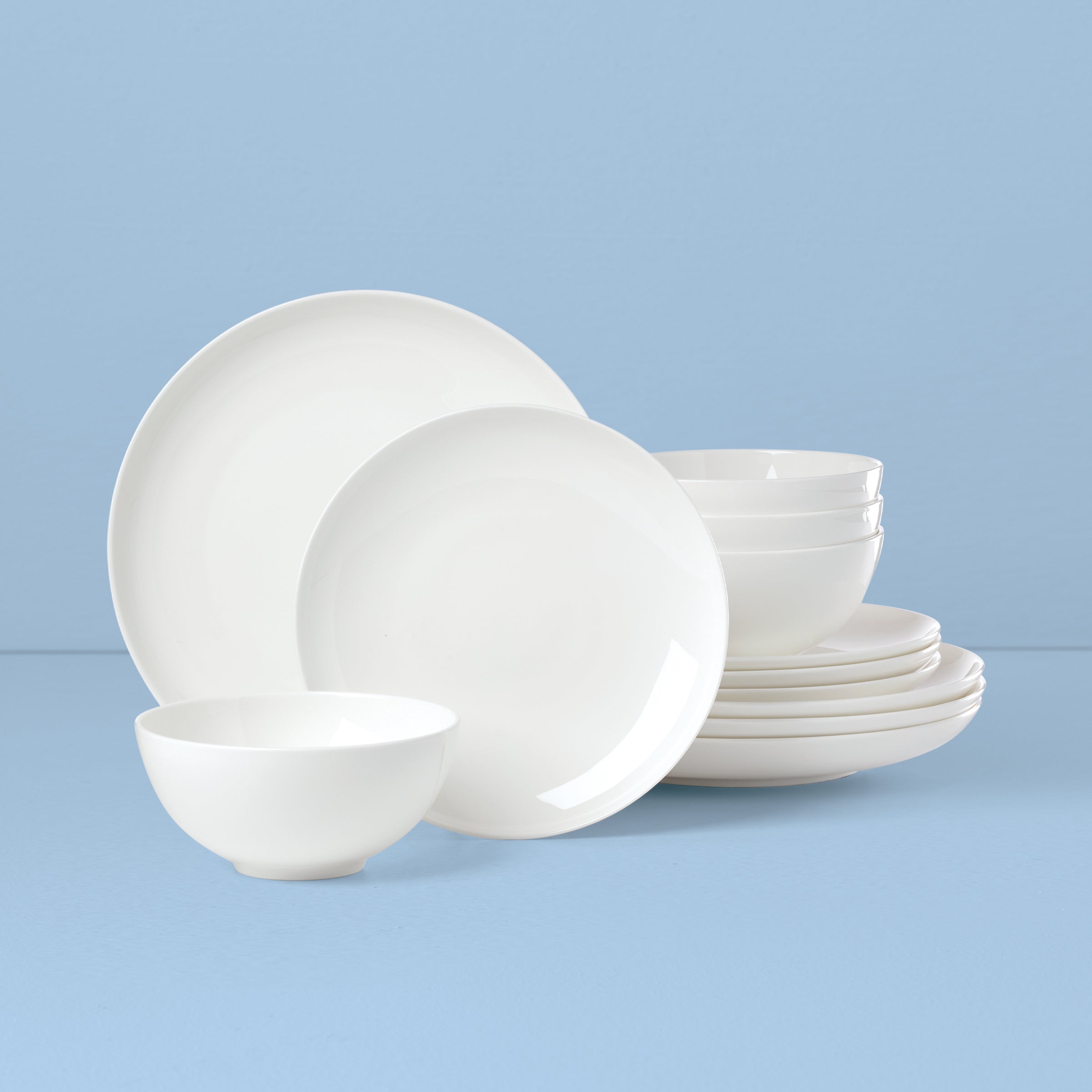 Studio 1414 Coupe 12-Piece Dinnerware Set – Lenox Corporation