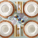 Portola Gold Satin 20-Piece Flatware Set