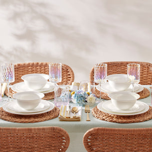 Tuscany Stackable Blush Tall Glasses, Set of 4
