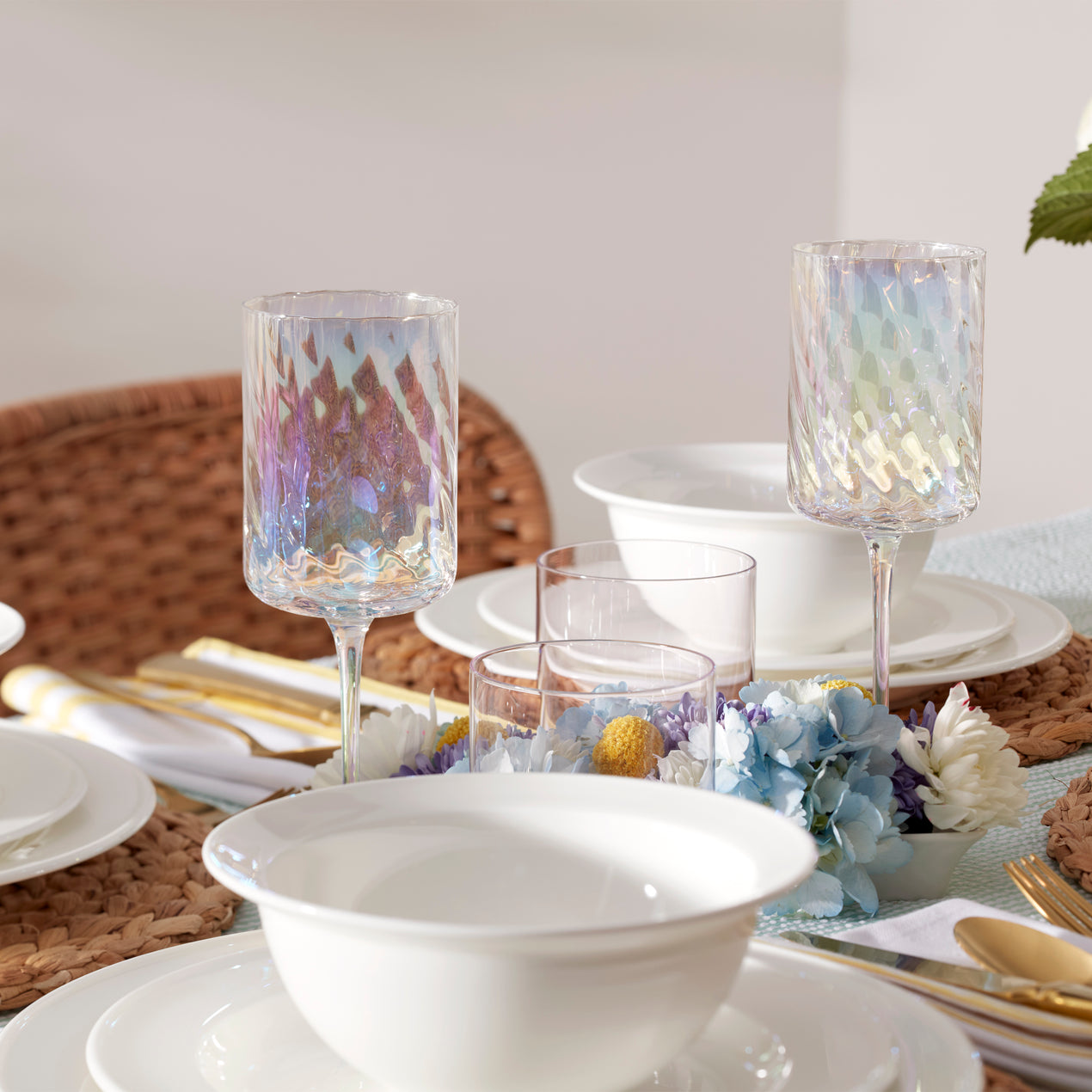 Tuscany Classics Iridescent Set of 4 Glasses - White Wine