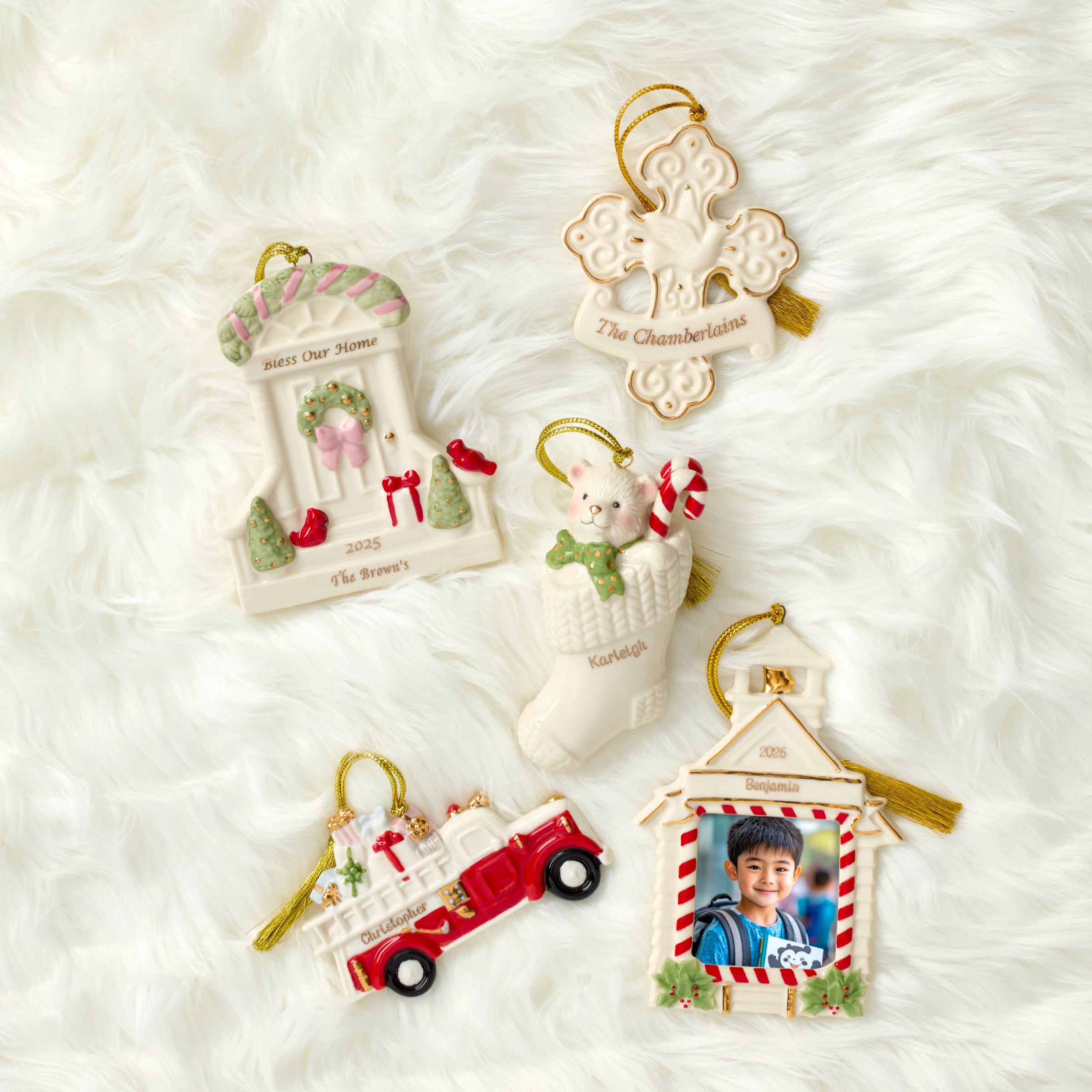Personalized My Family Cross Ornament – Lenox Corporation