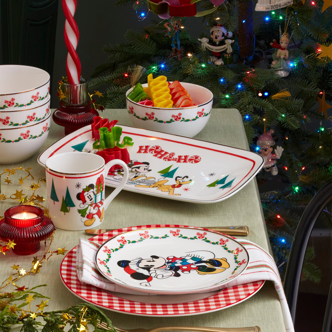 Disney Holiday Hors D'oeuvres Tray