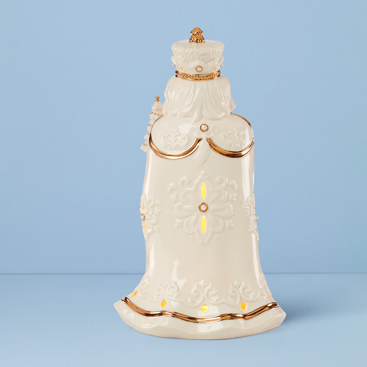 Florentine & Pearl Lit Nutcracker Figurine