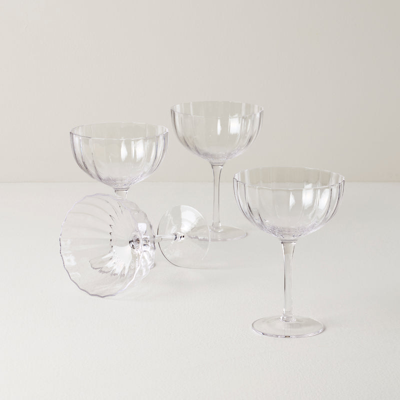 Curva Coupe Glasses, Set of 4