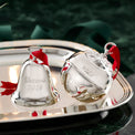 2026 Silverplate Christmas Bell Ornament