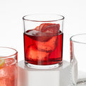 24 Seven Clear Medium Tumbler, S/6
