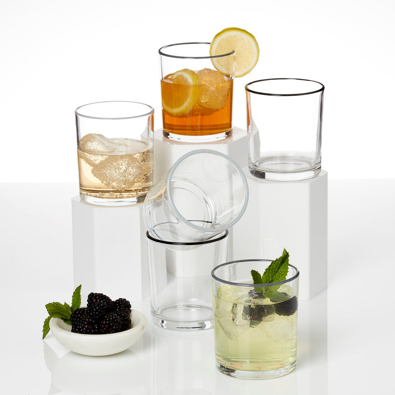 24 Seven Pumice Medium Tumbler, S/6