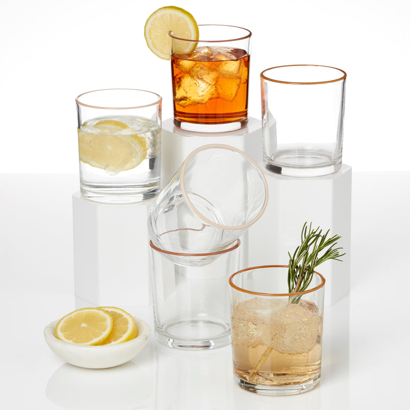 24 Seven Sunbaked Medium Tumbler, S/6