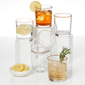 24 Seven Sunbaked Medium Tumbler, S/6
