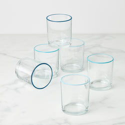 24 Seven Turquoise 6-Piece Medium Tumbler Set