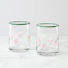24 Seven Flower Tumbler, Set of 2