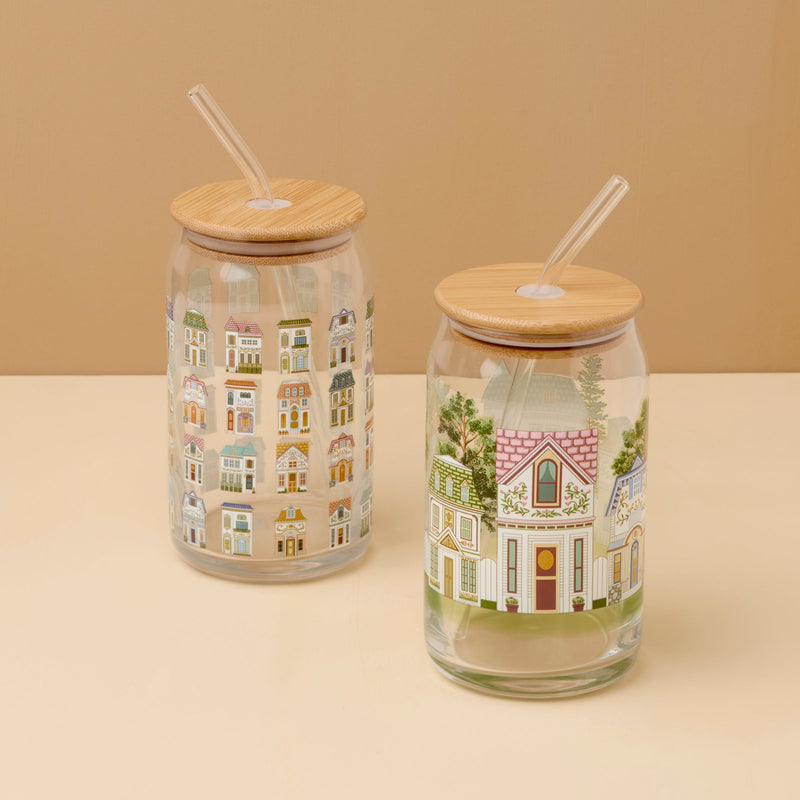 DT0C Lenox Village 2 pc Cooler-Purp/Ylw