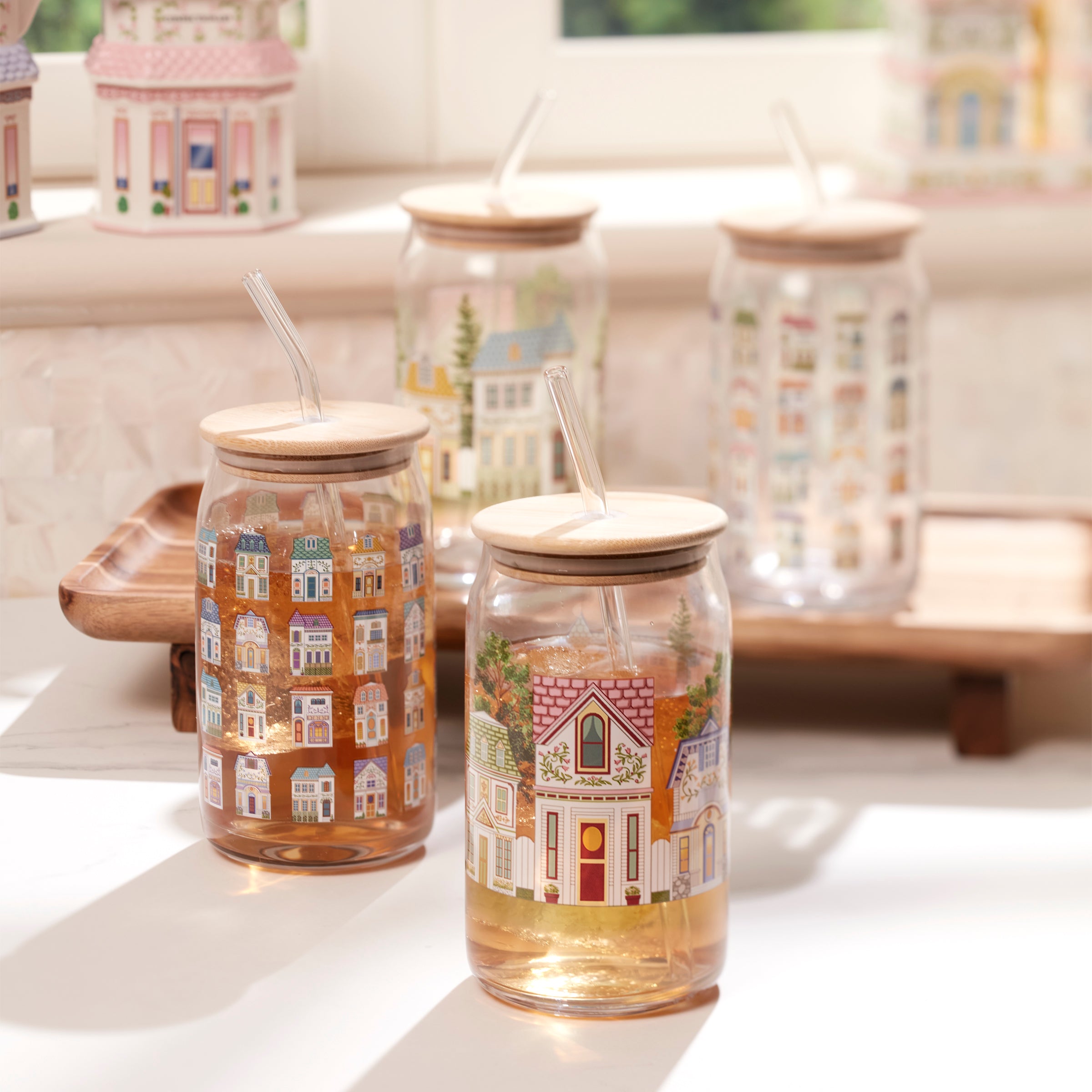 Lenox Spice Village Can Cooler Glasses, Set of 2 – Lenox Corporation