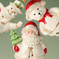 Jingle Bell Ornaments, Set Of 3