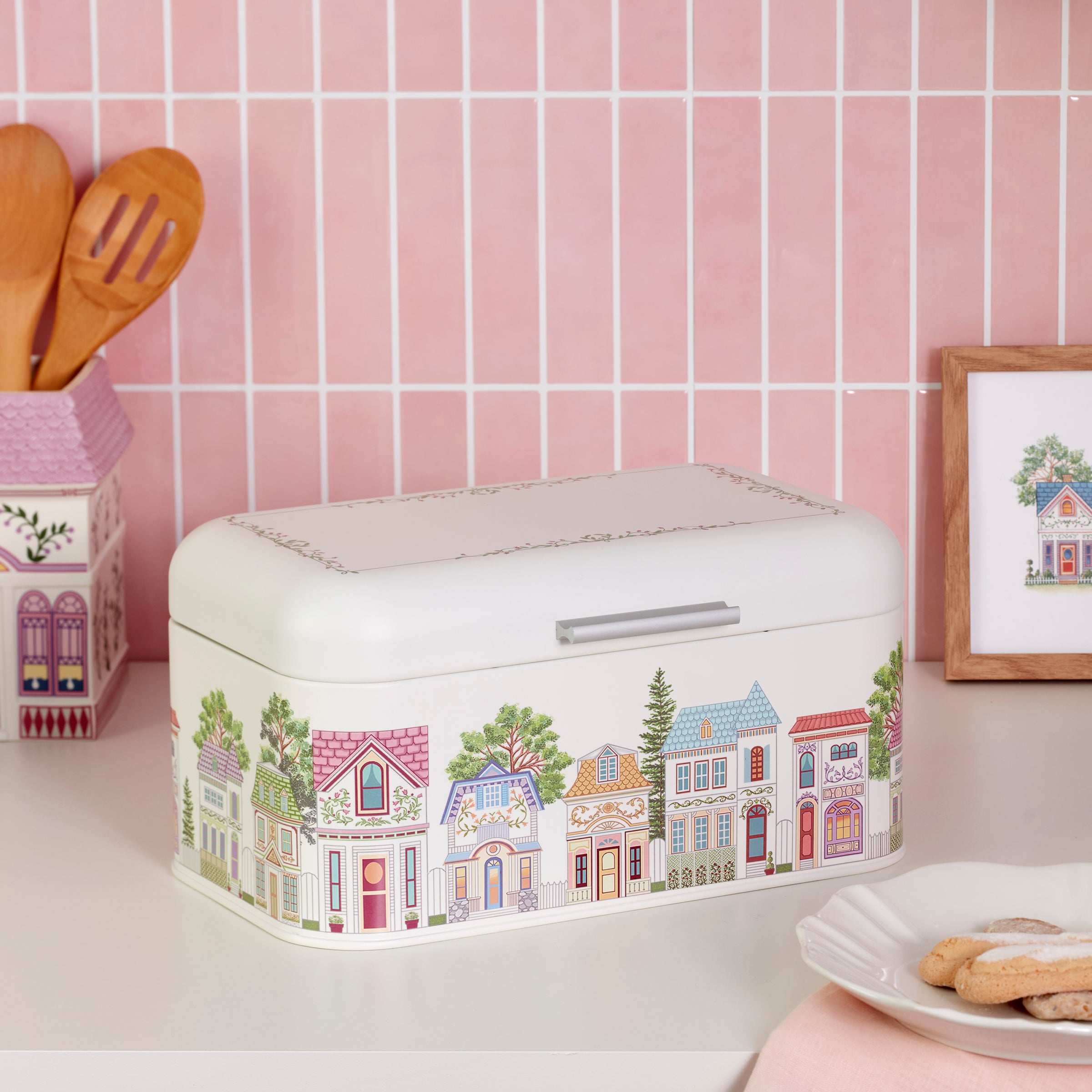 ❤️ 美品❤️BREAD BOX ホーロー ブレッドボックス 缶 ホーロー ブレッド缶 BREAD パンケース 【公式通販】