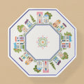 DTOC Lenox Village Cake Plate
