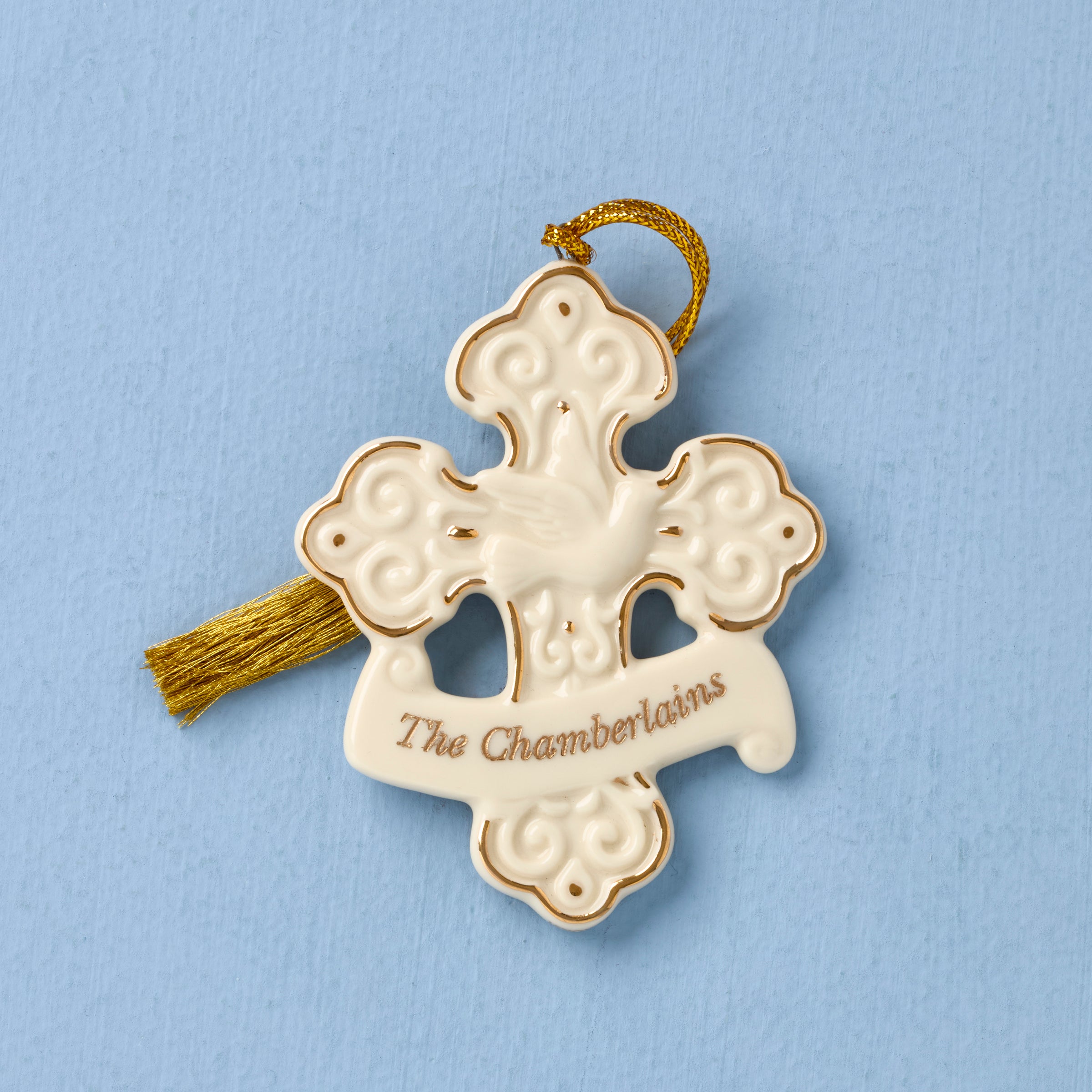 Personalized My Family Cross Ornament – Lenox Corporation