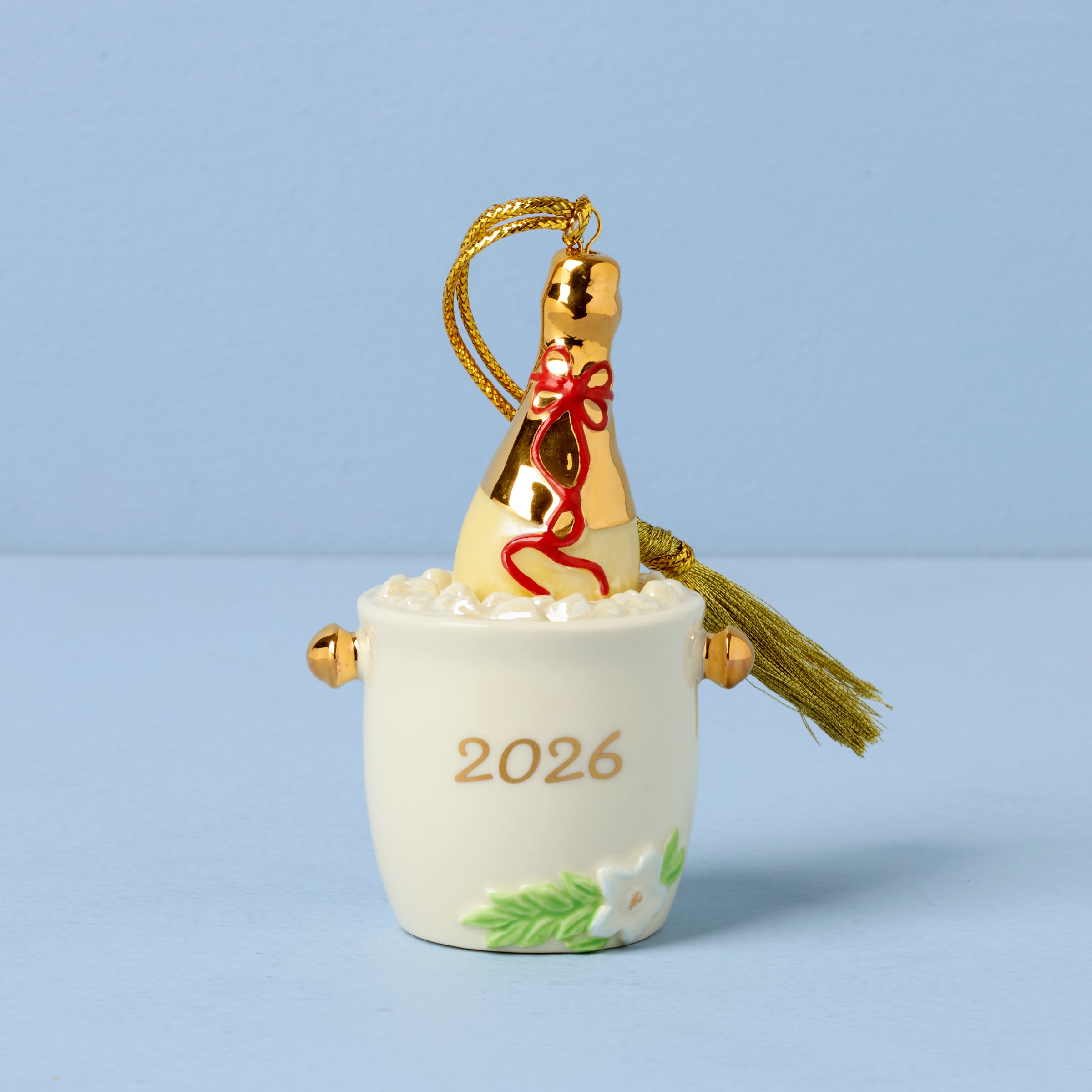 2026 Champagne Bucket Ornament – Lenox Corporation