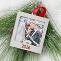 2026 Frame Charm Mtl Ornament