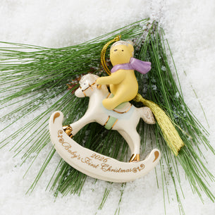 2026 Winnie The Pooh Baby's 1st Christmas Ornament