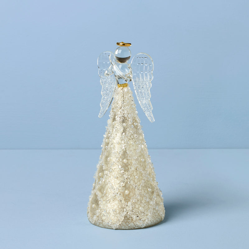 Radiant Light Lit Angel Figurine