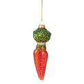 Blown Glass Carrot Ornament