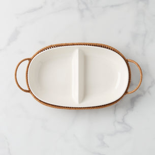 Willow & White, Divided Server with Tray