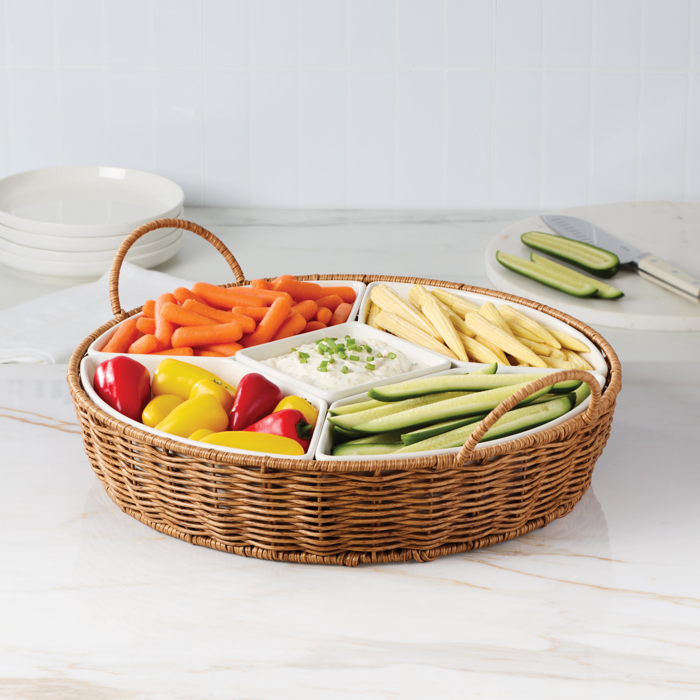 Lenox　ホワイトハウス御用達 カトラリーセット 2セット Willow & White, 6-Piece Serving Set – Lenox Corporation