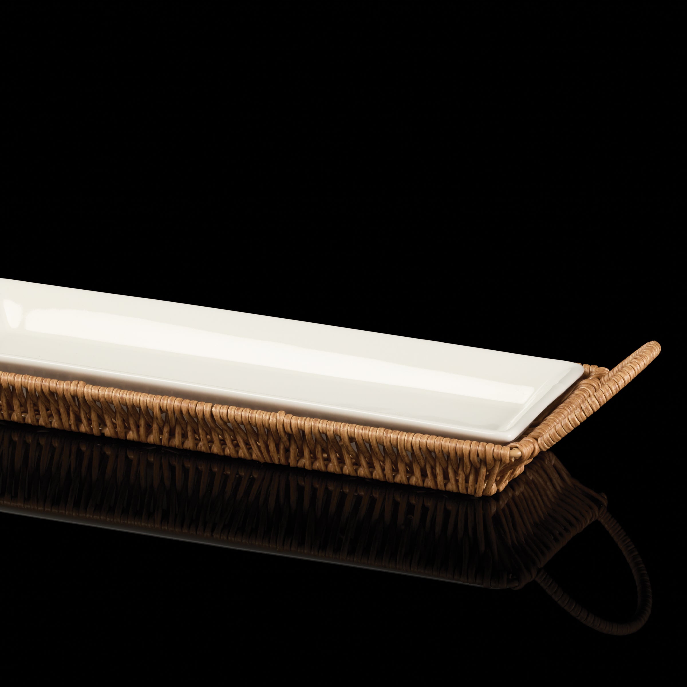 Willow & White, Hors D'Oeuvres Tray with Server – Lenox Corporation