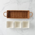 Willow & White, 4-Piece Serving Set