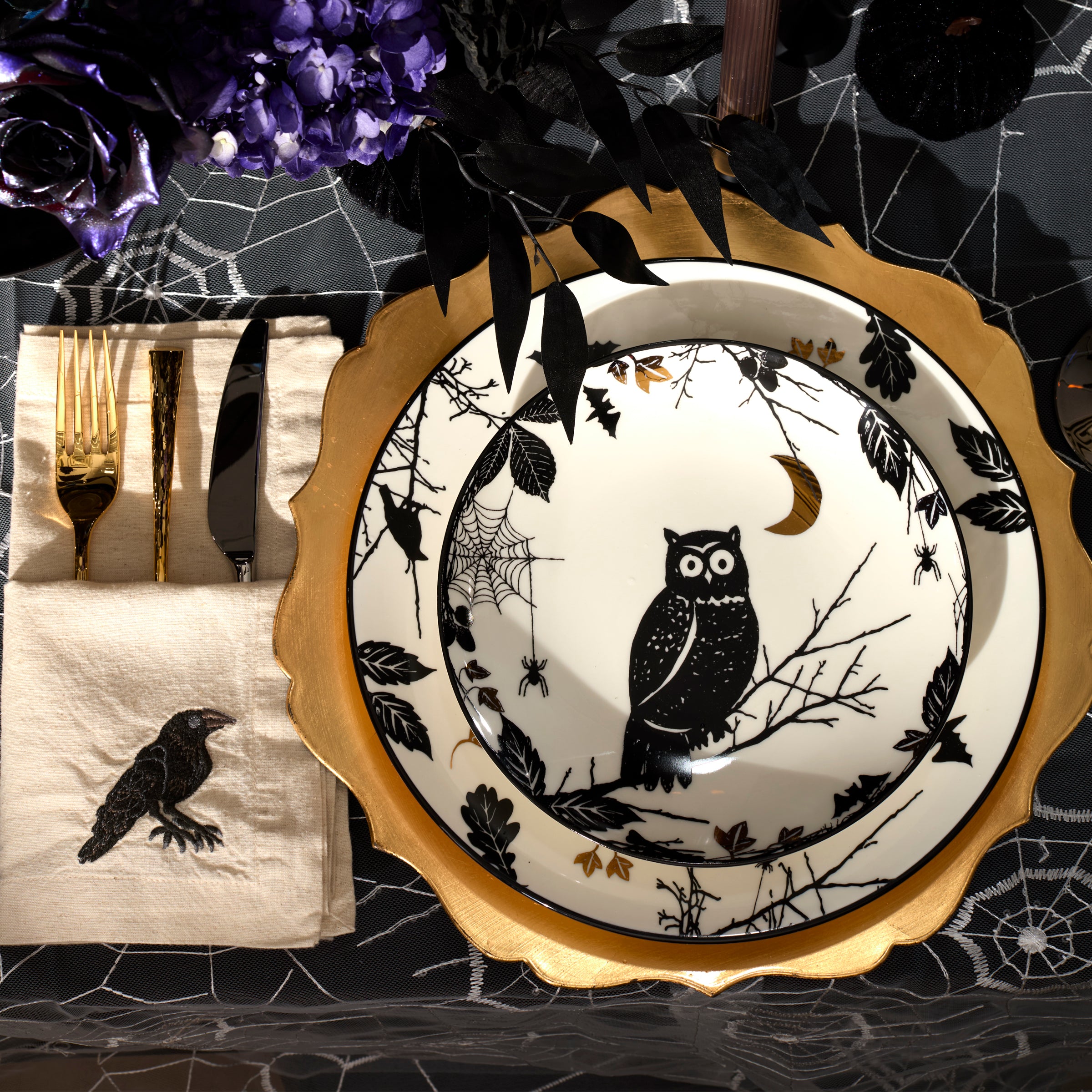 Haunted Halloween Accent Plates, Set of 4 – Lenox Corporation