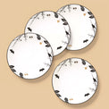 Haunted Halloween Dinner Plates S/4