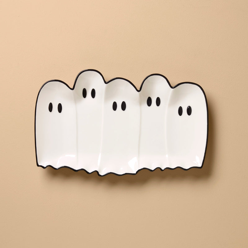 Ghost Figural Hor Doeuvres Tray