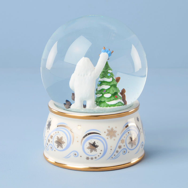 Rudolph and Bumble Snow Globe