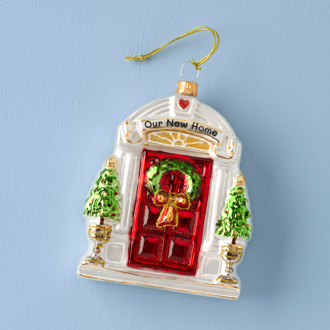 2026 Blown Glass New Home Ornament