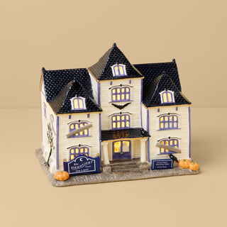 Vintage Halloween Hotel Lit Figurine