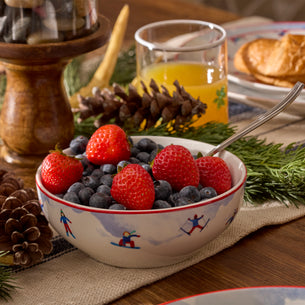 Snowbound 12-Piece Dinnerware Set