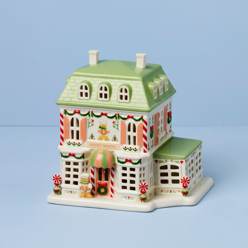 Lenox Village Christmas Sweet Shop Lit Figurine