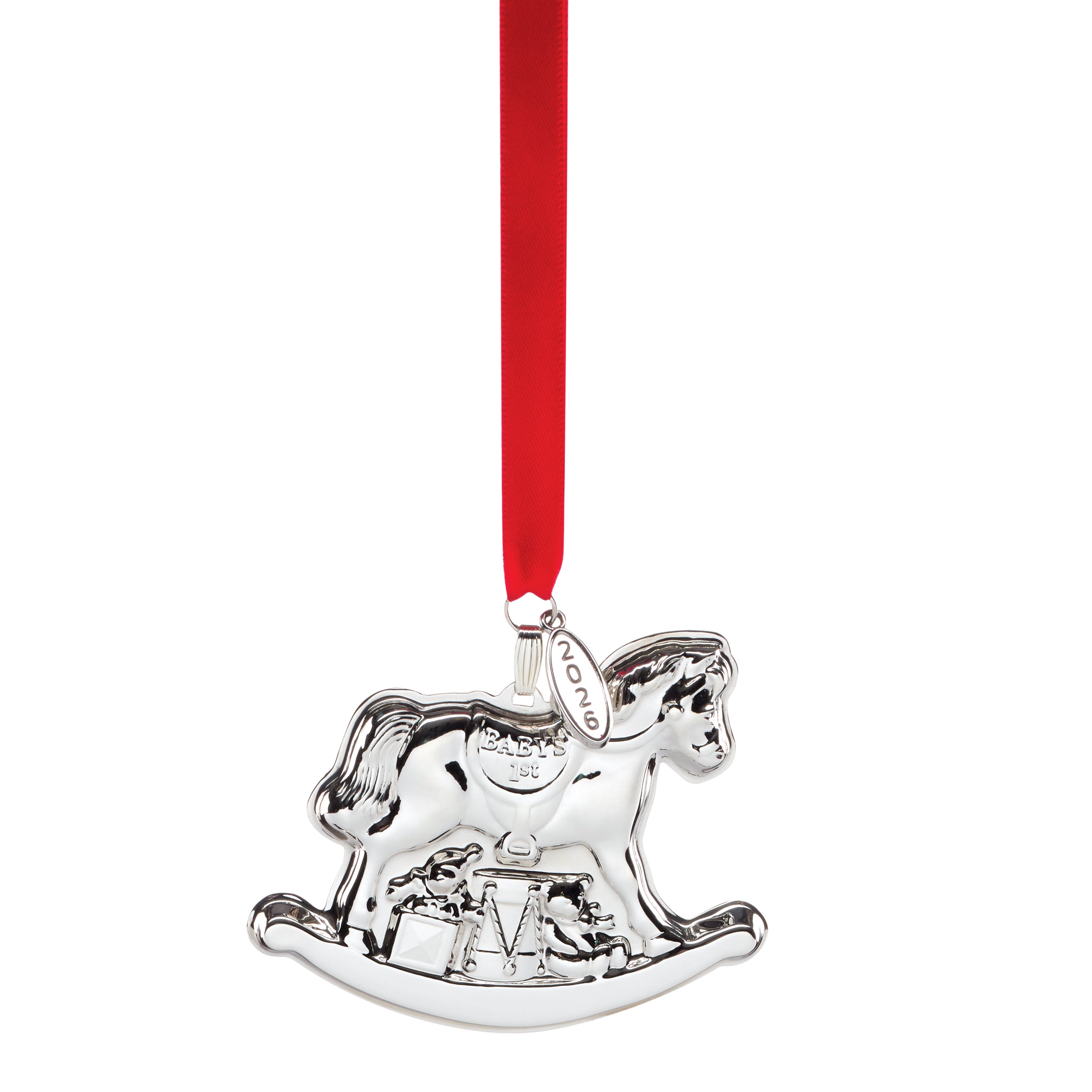 2026 Baby's 1st Rocking Horse Sterling Ornament – Lenox Corporation